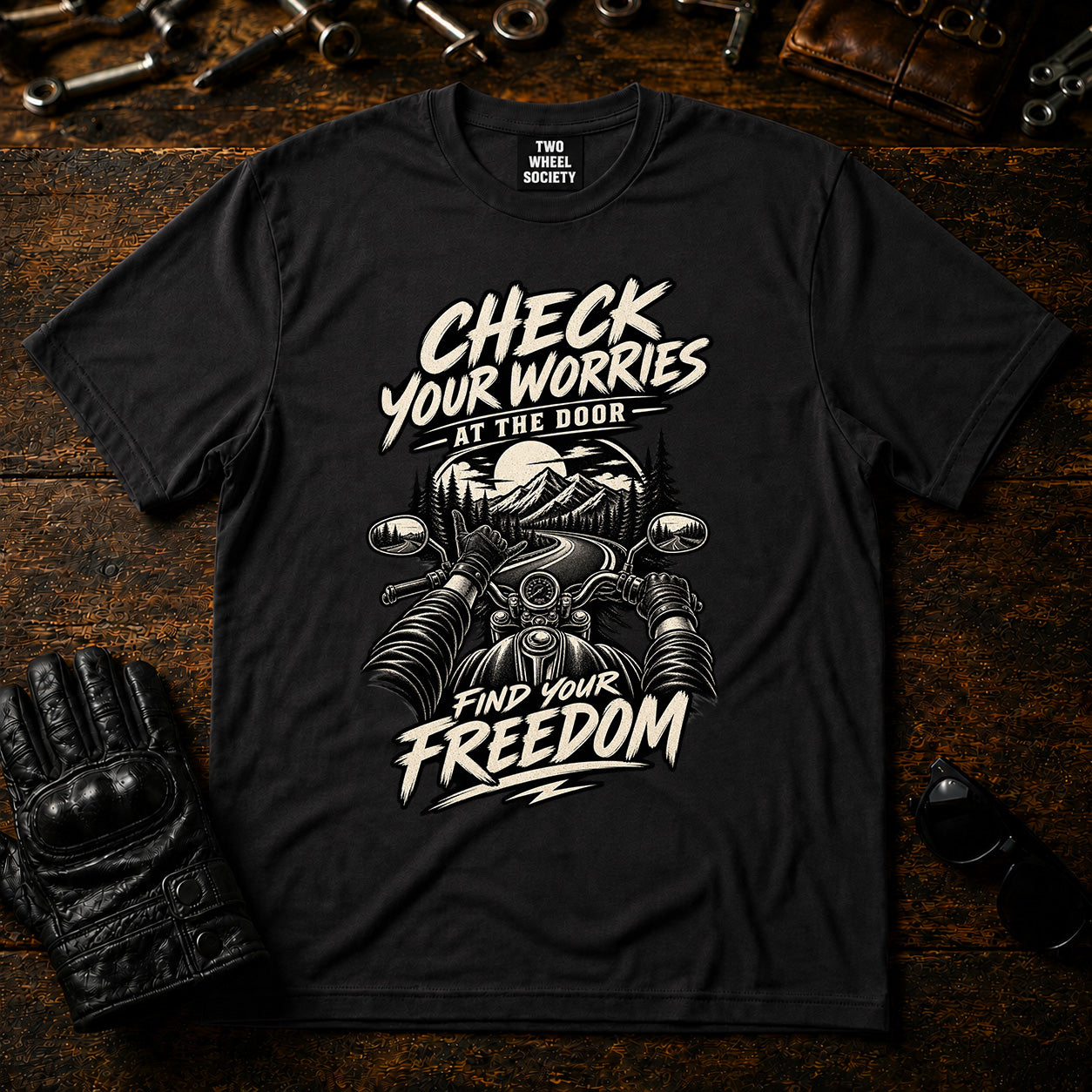 Check Your Worries T‑Shirt