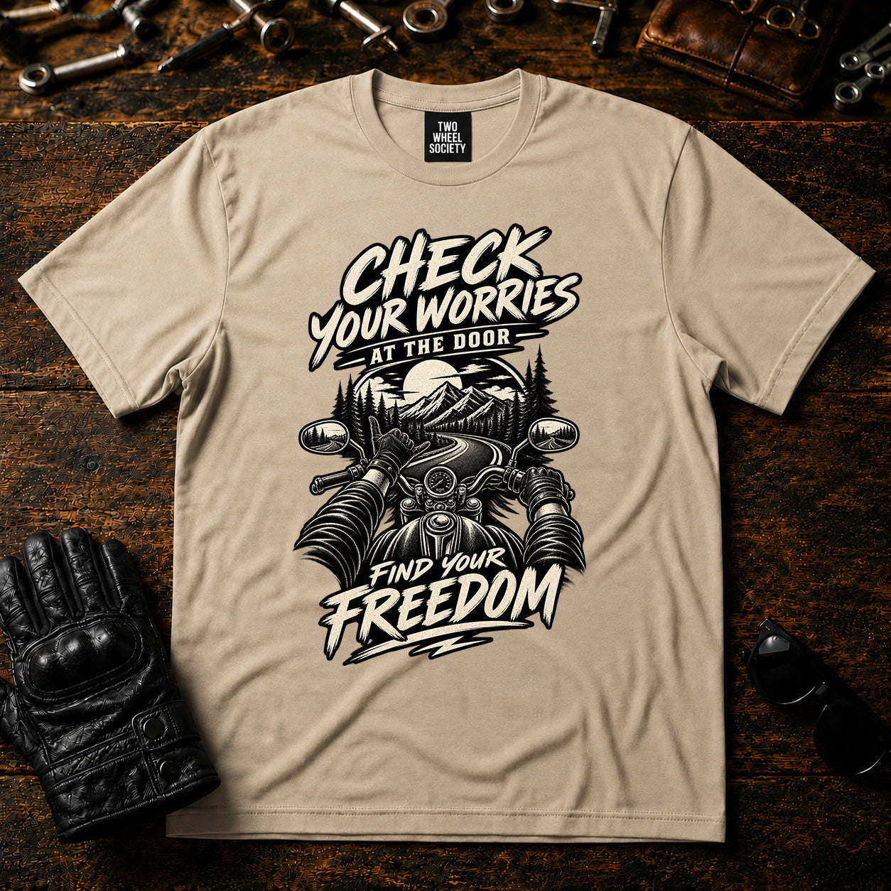 Check Your Worries T‑Shirt