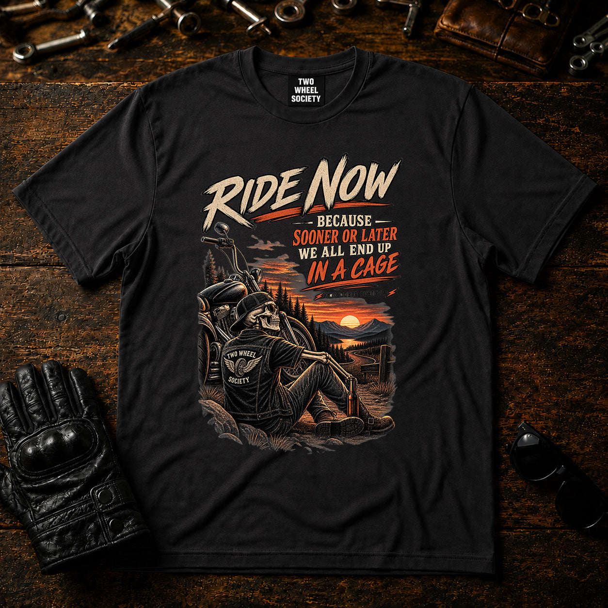 Ride Now T‑Shirt