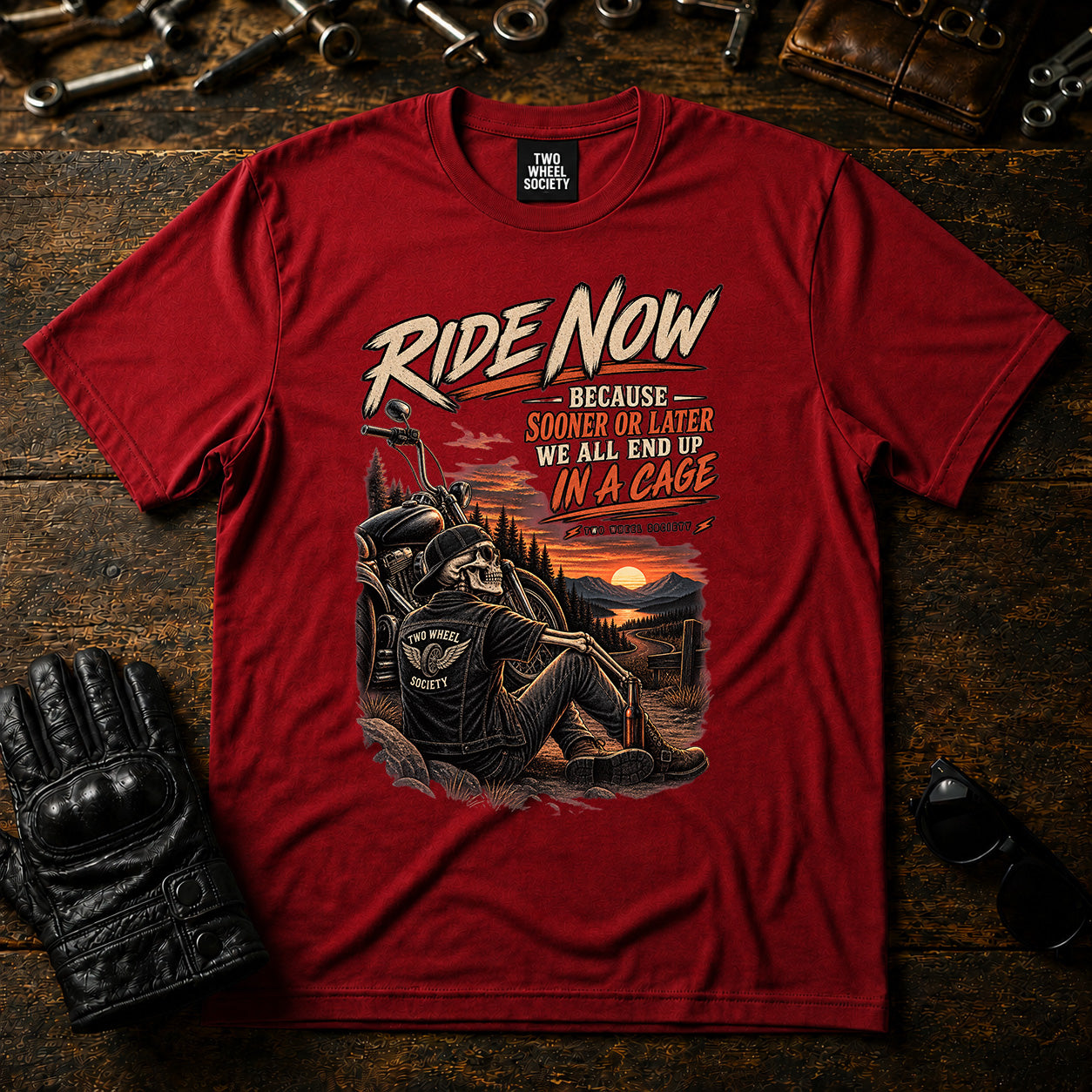 Ride Now T‑Shirt