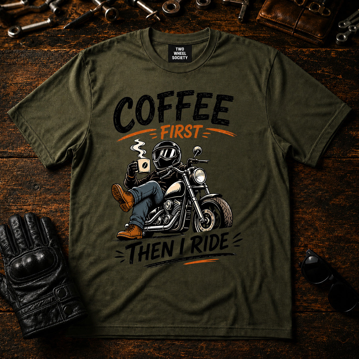 Coffee First T‑Shirt