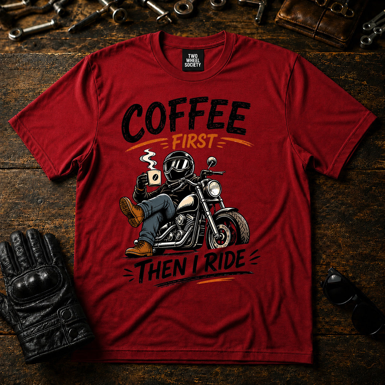 Coffee First T‑Shirt