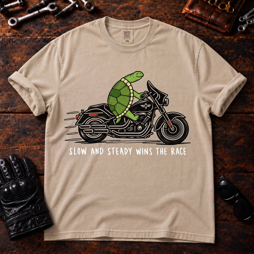 Slow And Steady Wins The Race T‑Shirt