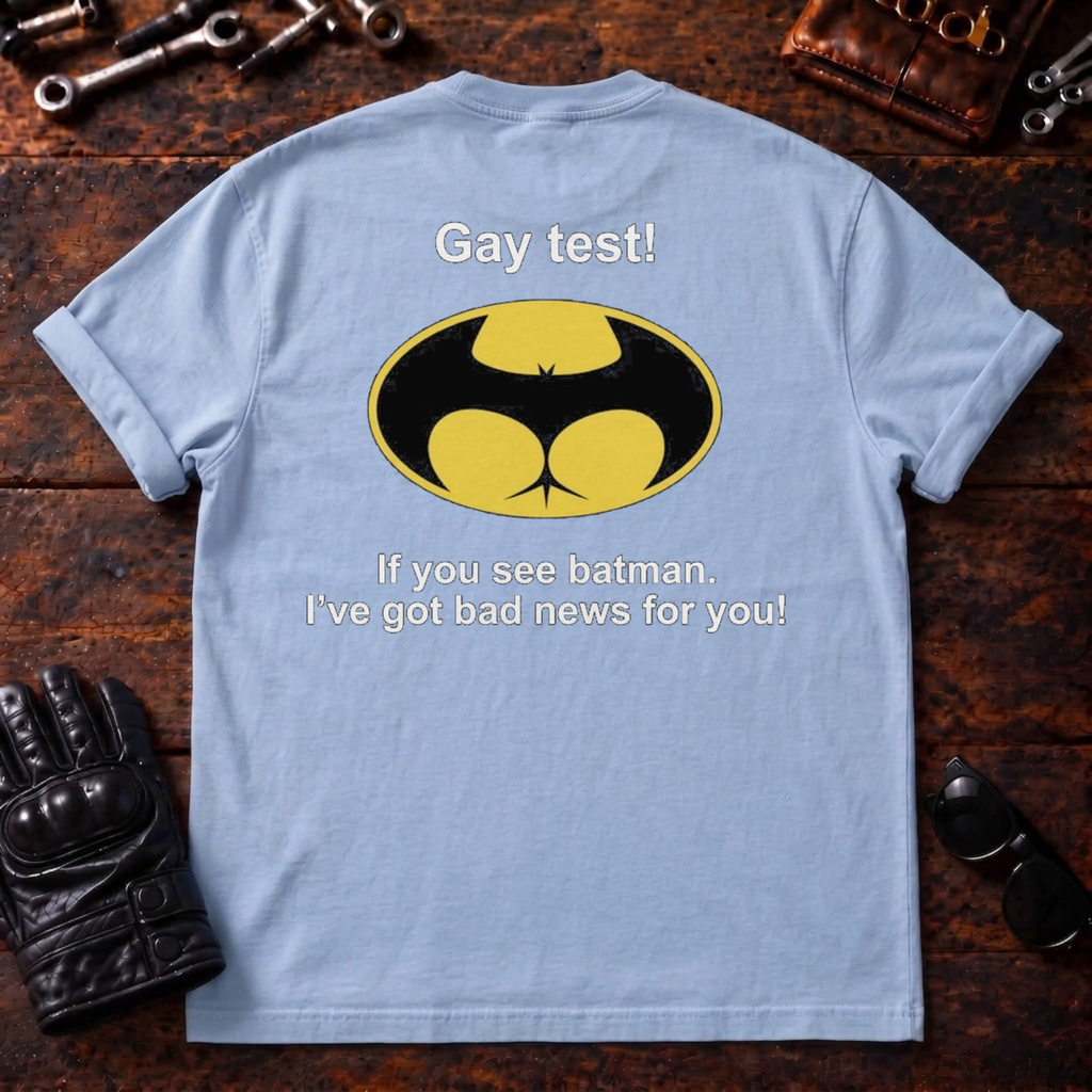 Gay Test Batman T‑Shirt