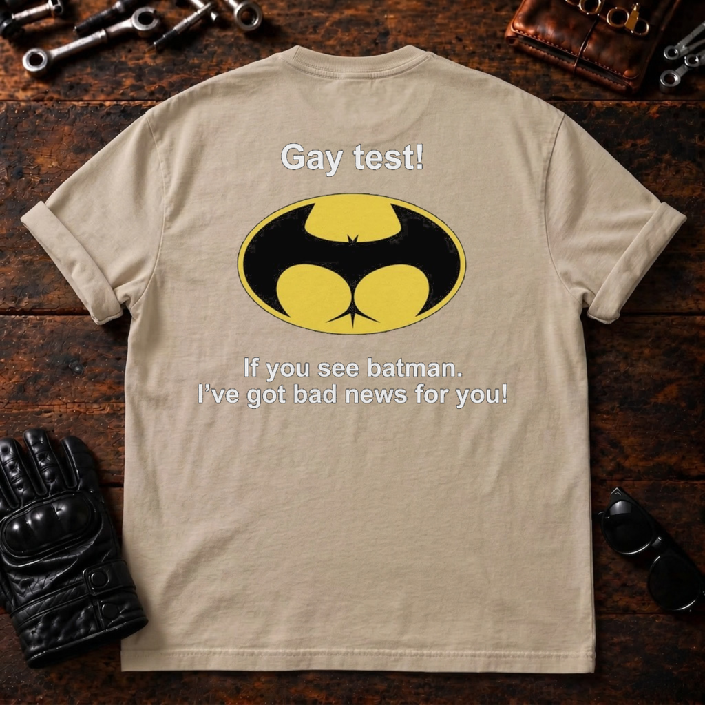 Gay Test Batman T‑Shirt