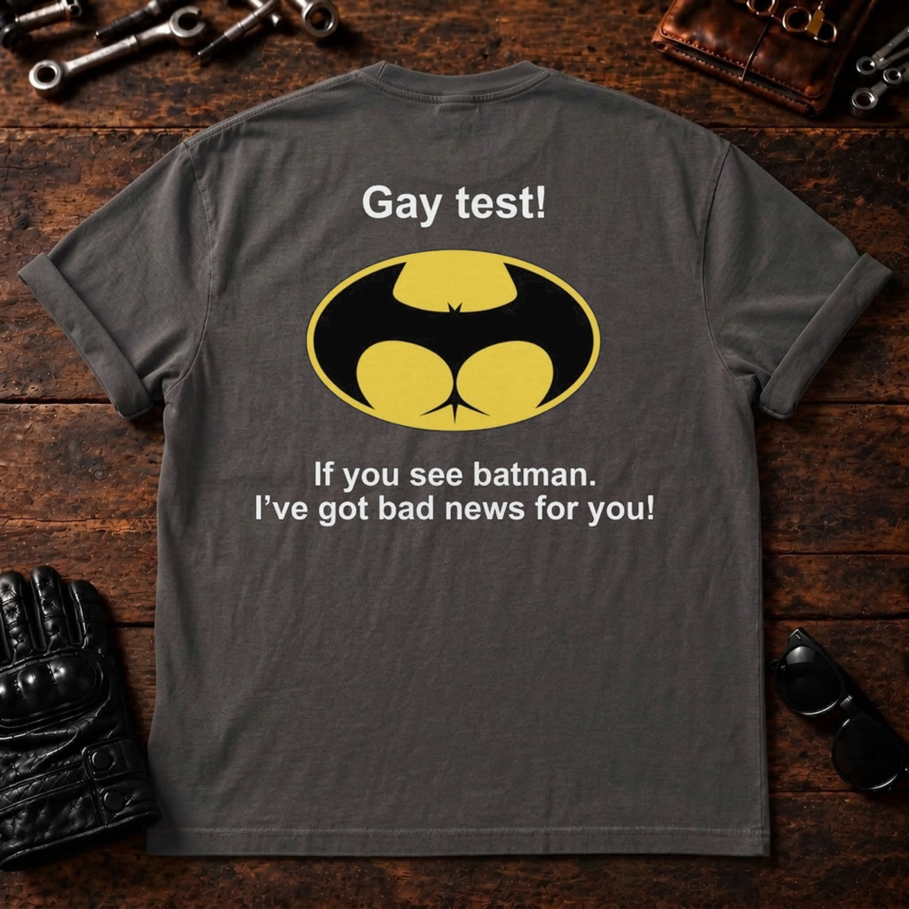 Gay Test Batman T‑Shirt