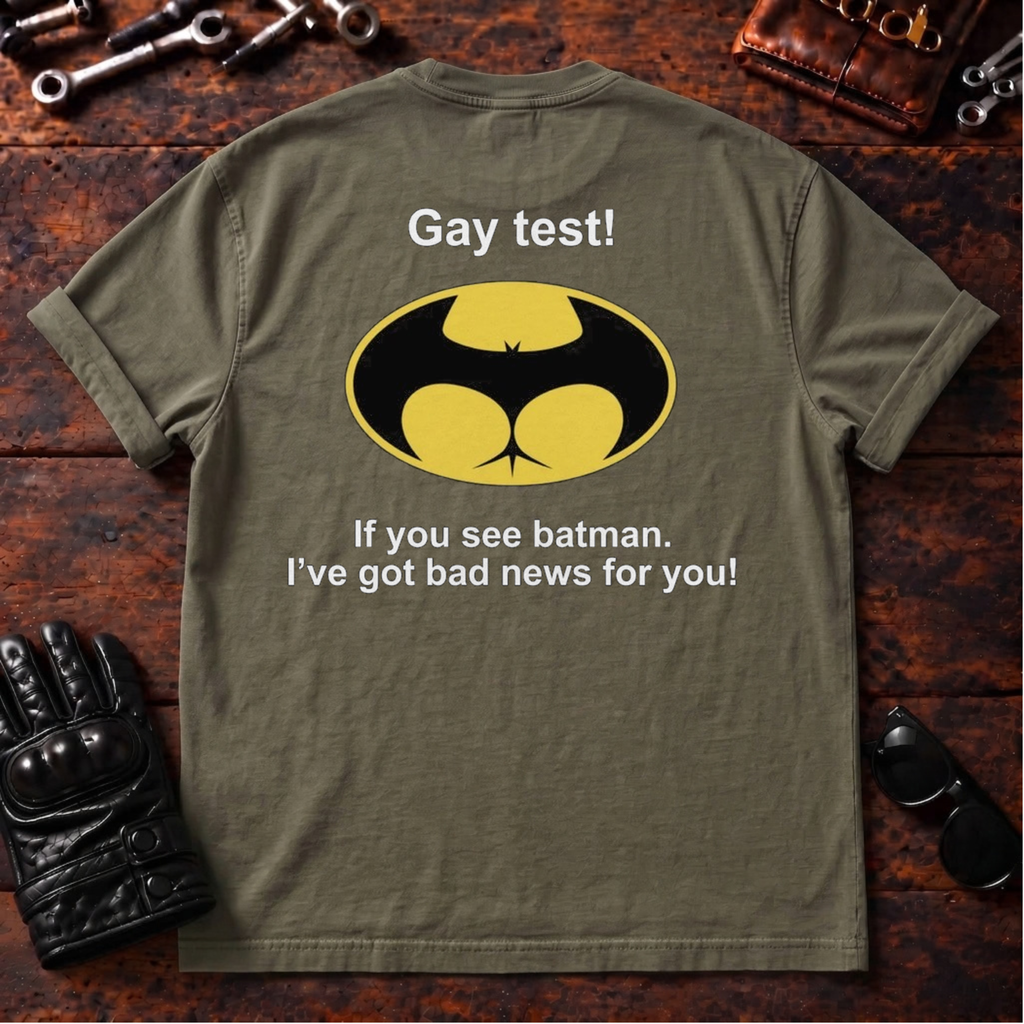 Gay Test Batman T‑Shirt