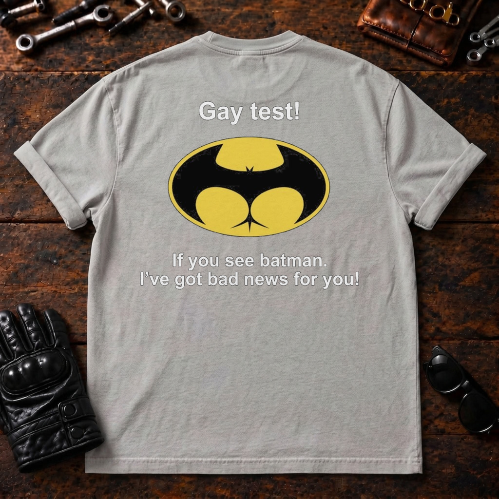 Gay Test Batman T‑Shirt