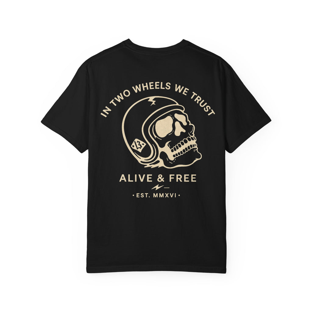 In Two Wheels We Trust T-shirt