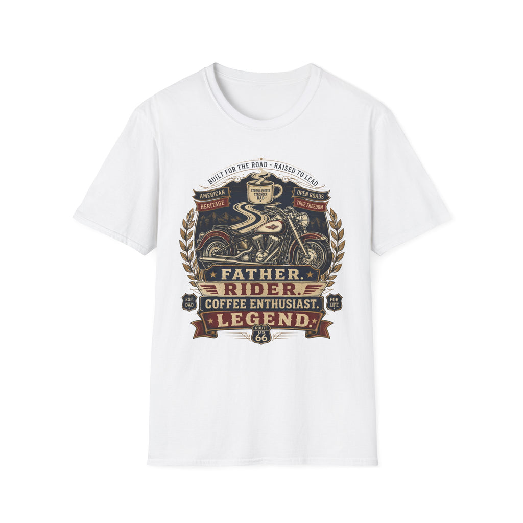 Father Rider Coffee T‑Shirt