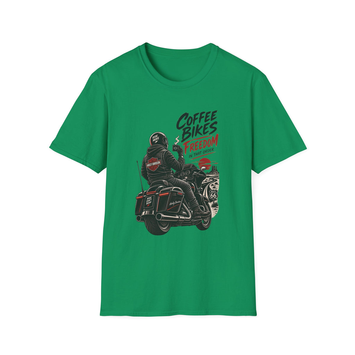 Coffee Bikes Freedom T‑Shirt