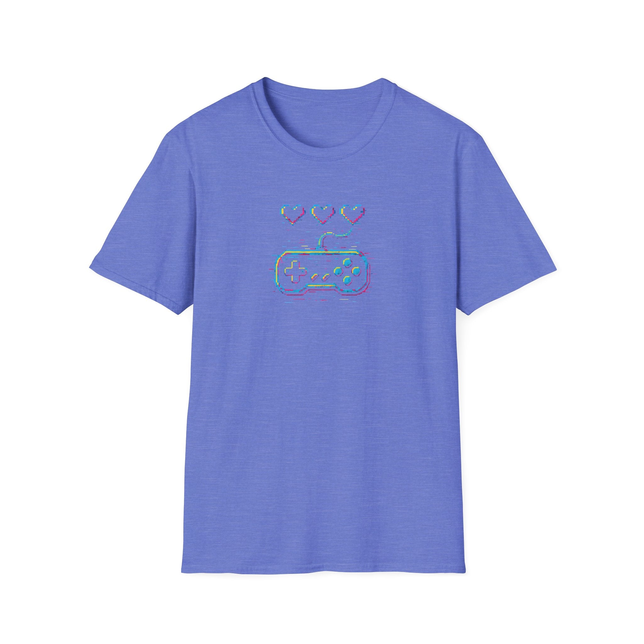 Three Hearts Gaming Controller T-Shirt