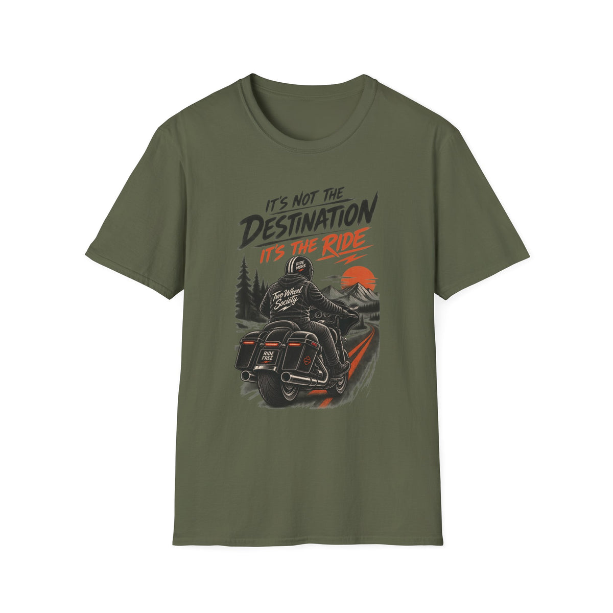 It's Not The Destination T‑Shirt