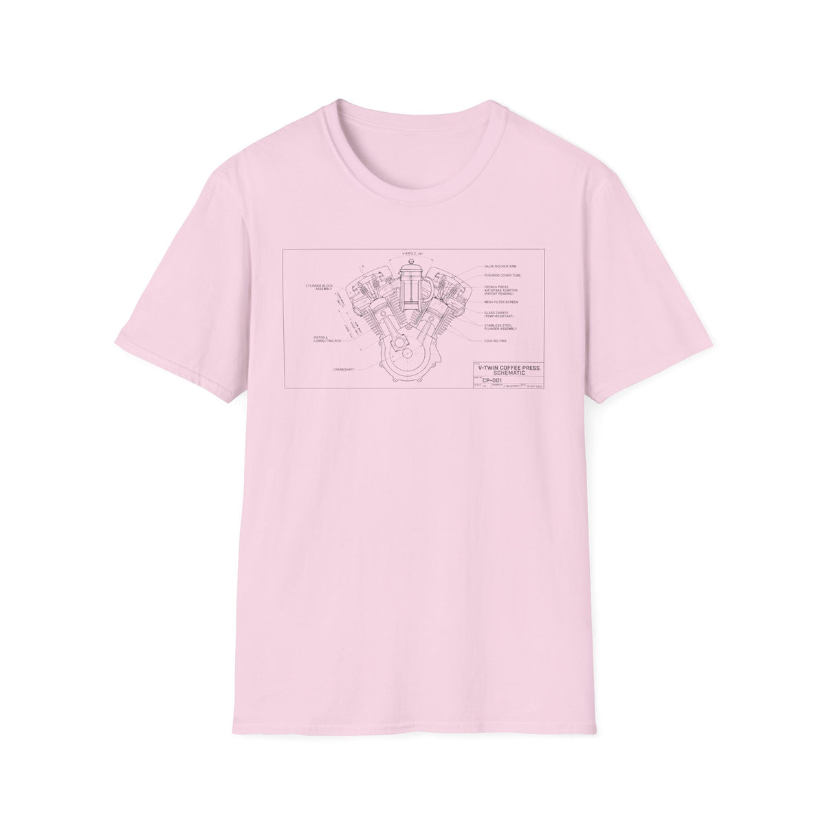Twin Coffee Press T‑Shirt