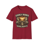Early Rides & Dark Roasts T‑Shirt