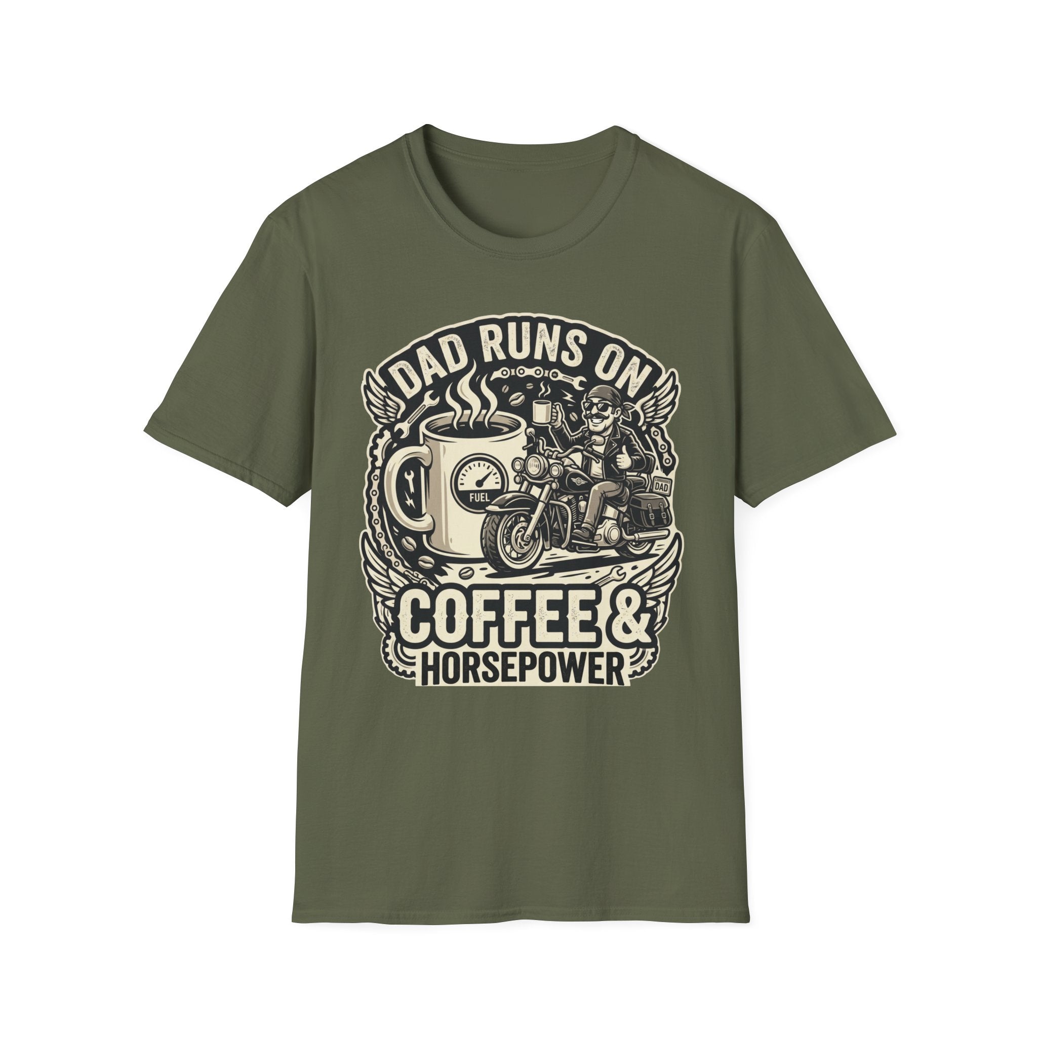 Dad Runs On T‑Shirt