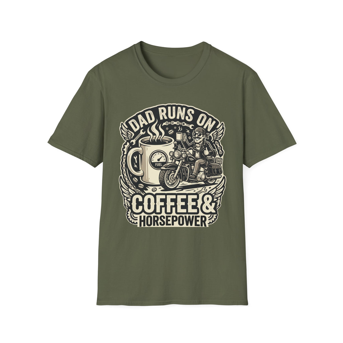 Dad Runs On T‑Shirt