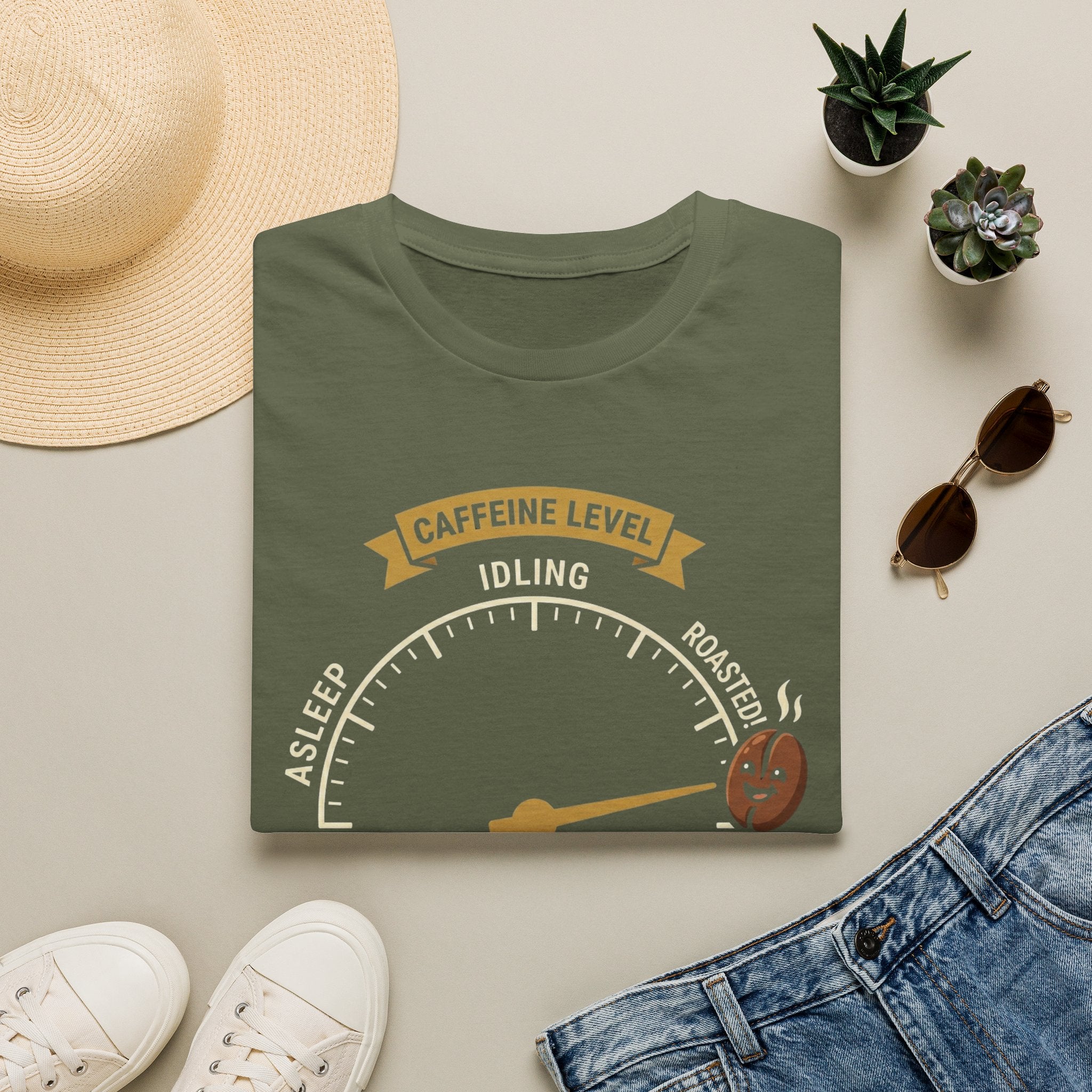Caffeine Level T‑Shirt