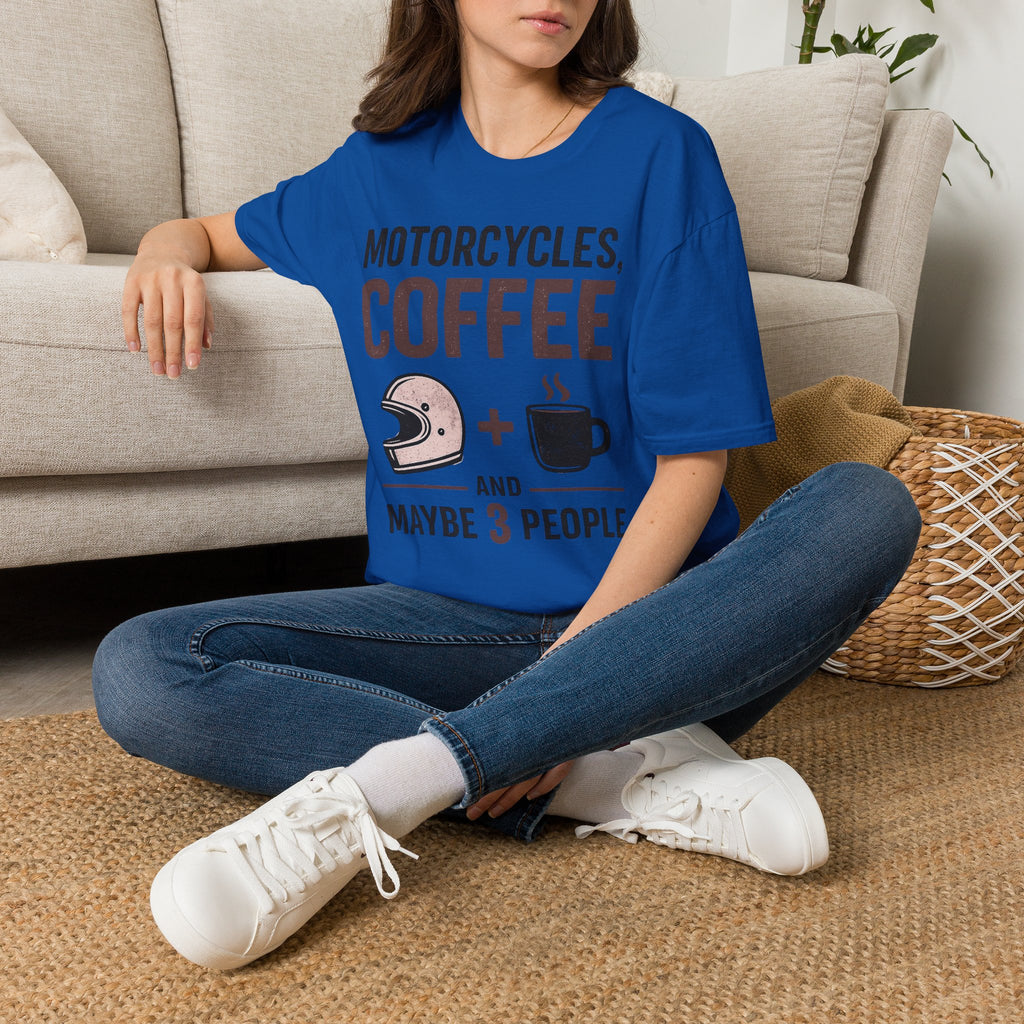Motorcycles Coffee T‑Shirt