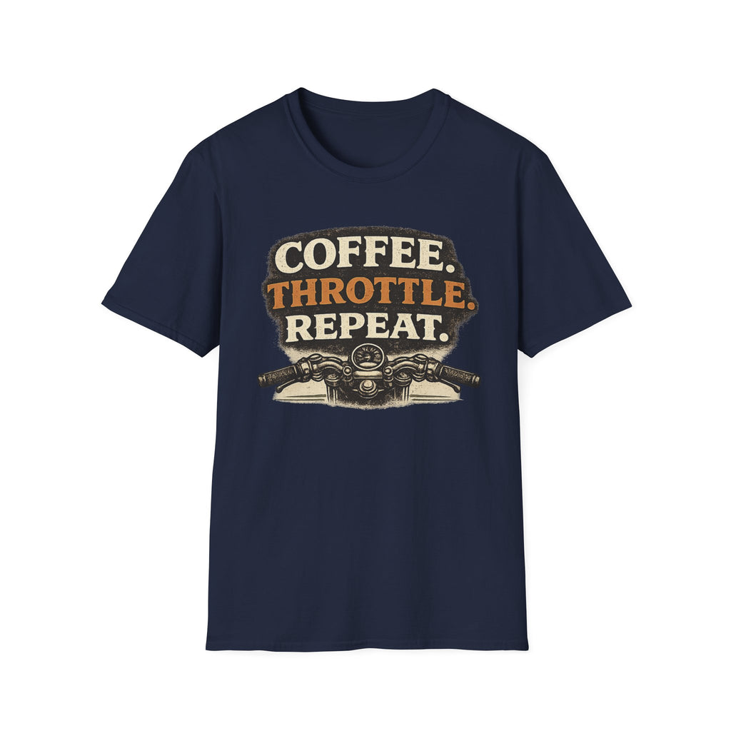 Coffee Throttle Repeat T‑Shirt