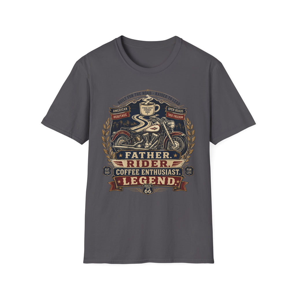 Father Rider Coffee T‑Shirt