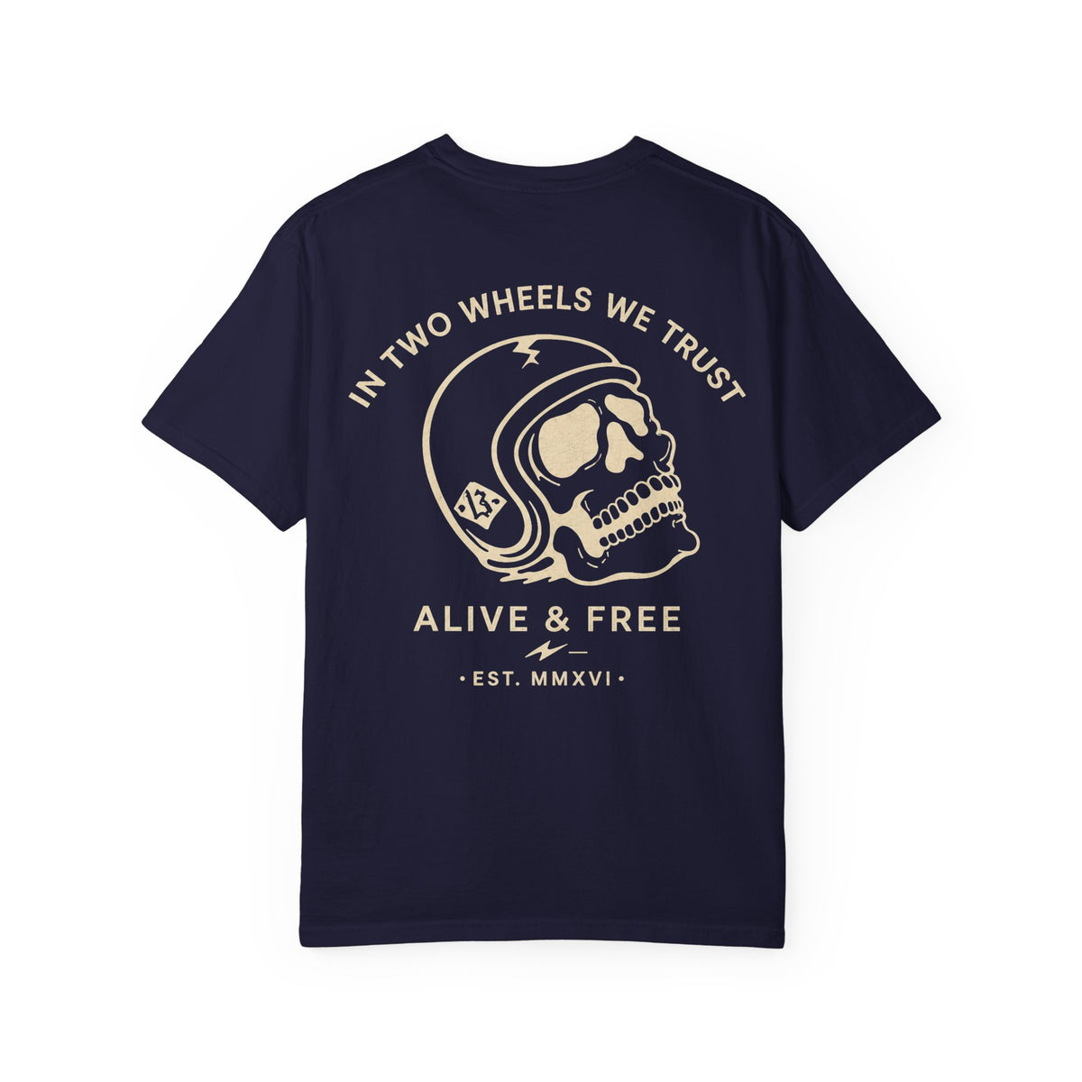In Two Wheels We Trust T-shirt