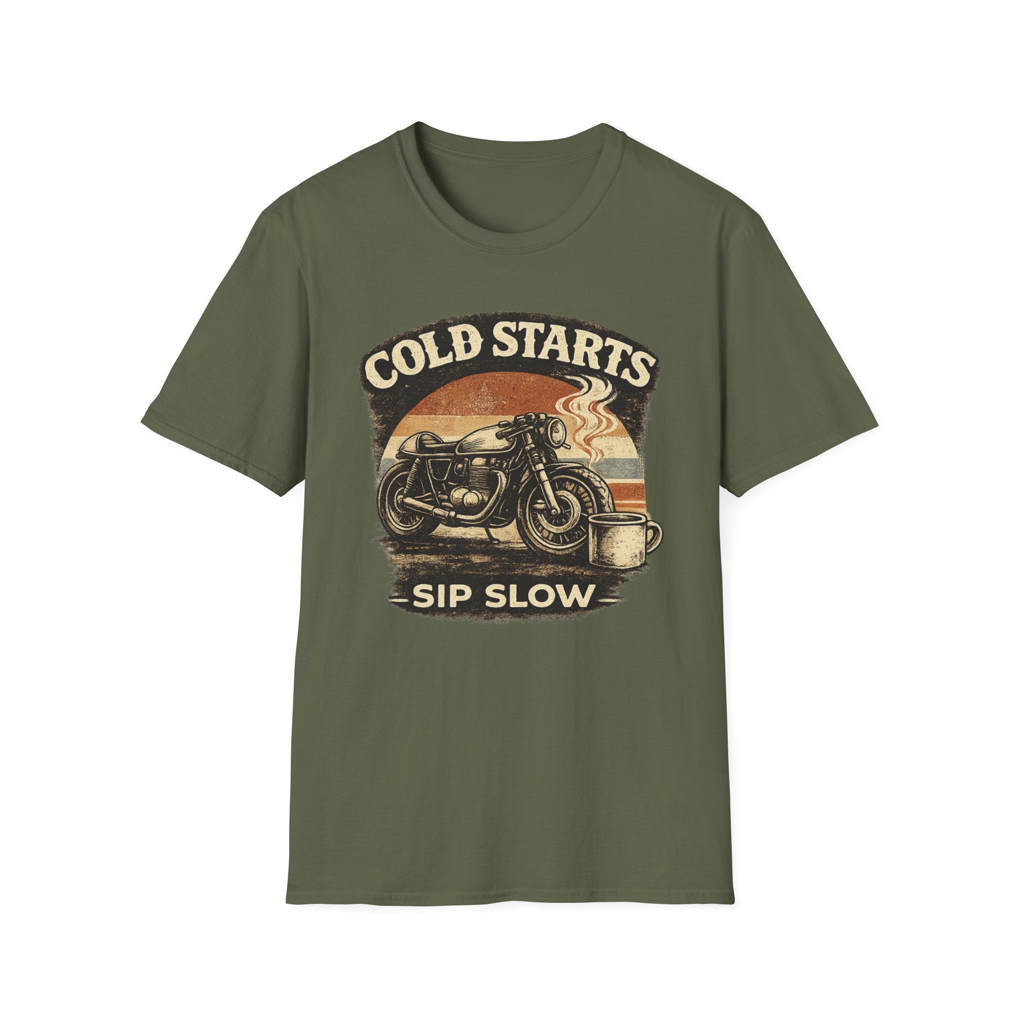 Cold Starts Sip Slow T‑Shirt