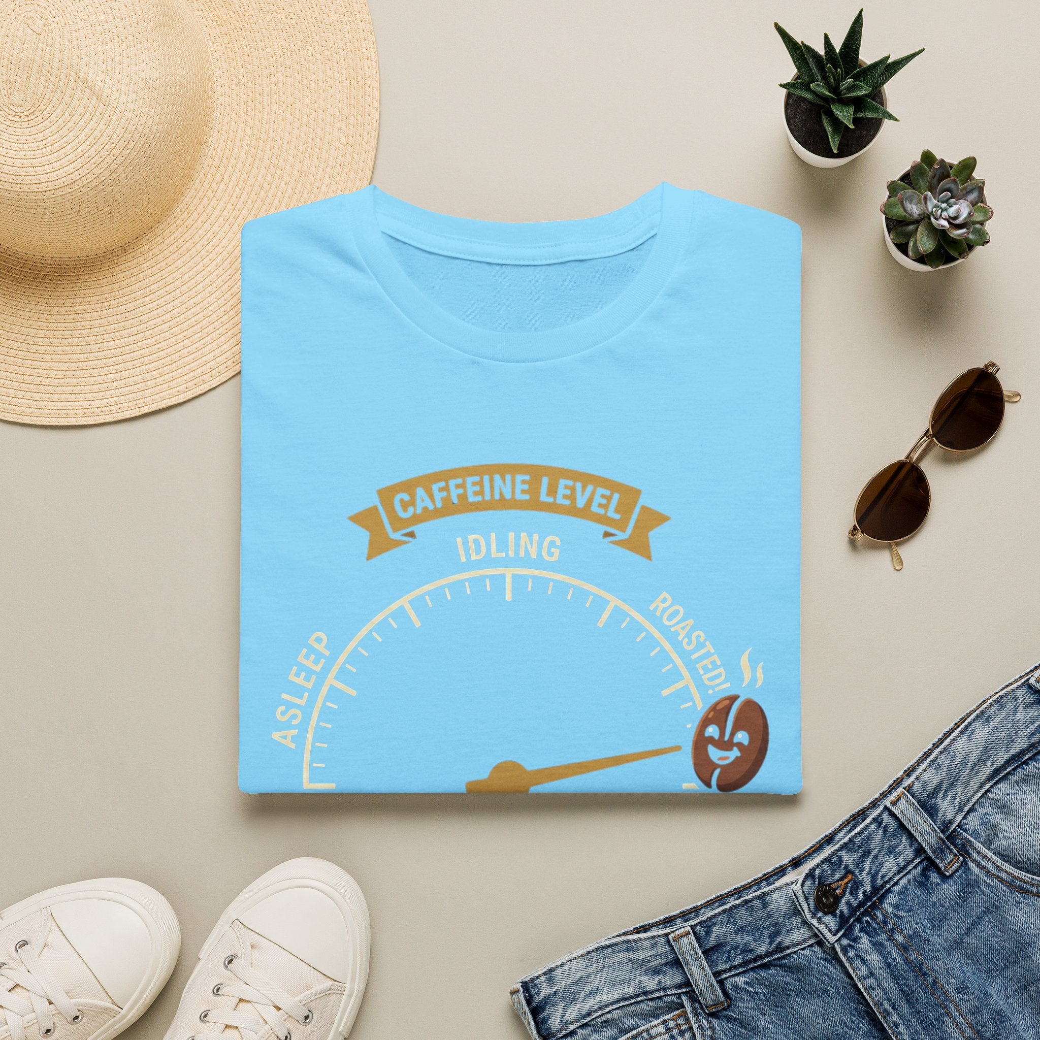 Caffeine Level T‑Shirt