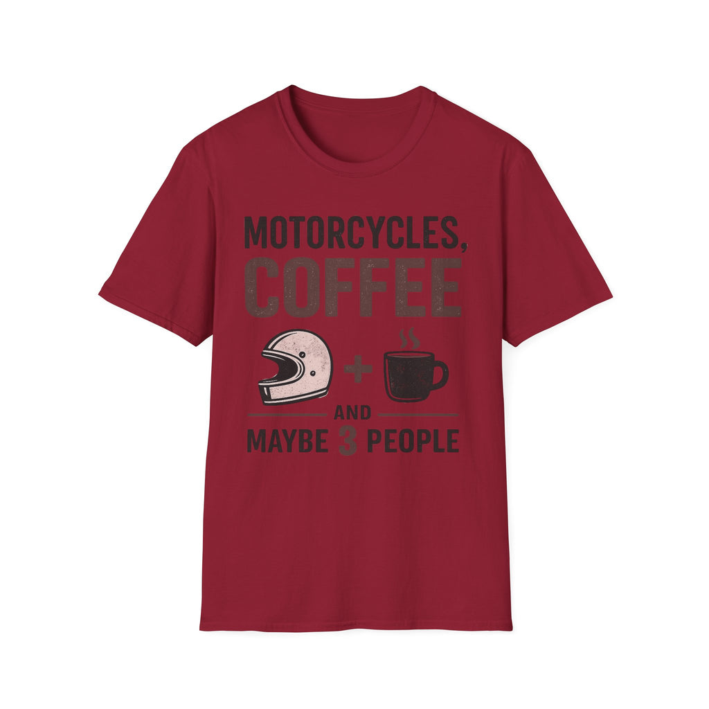 Motorcycles Coffee T‑Shirt