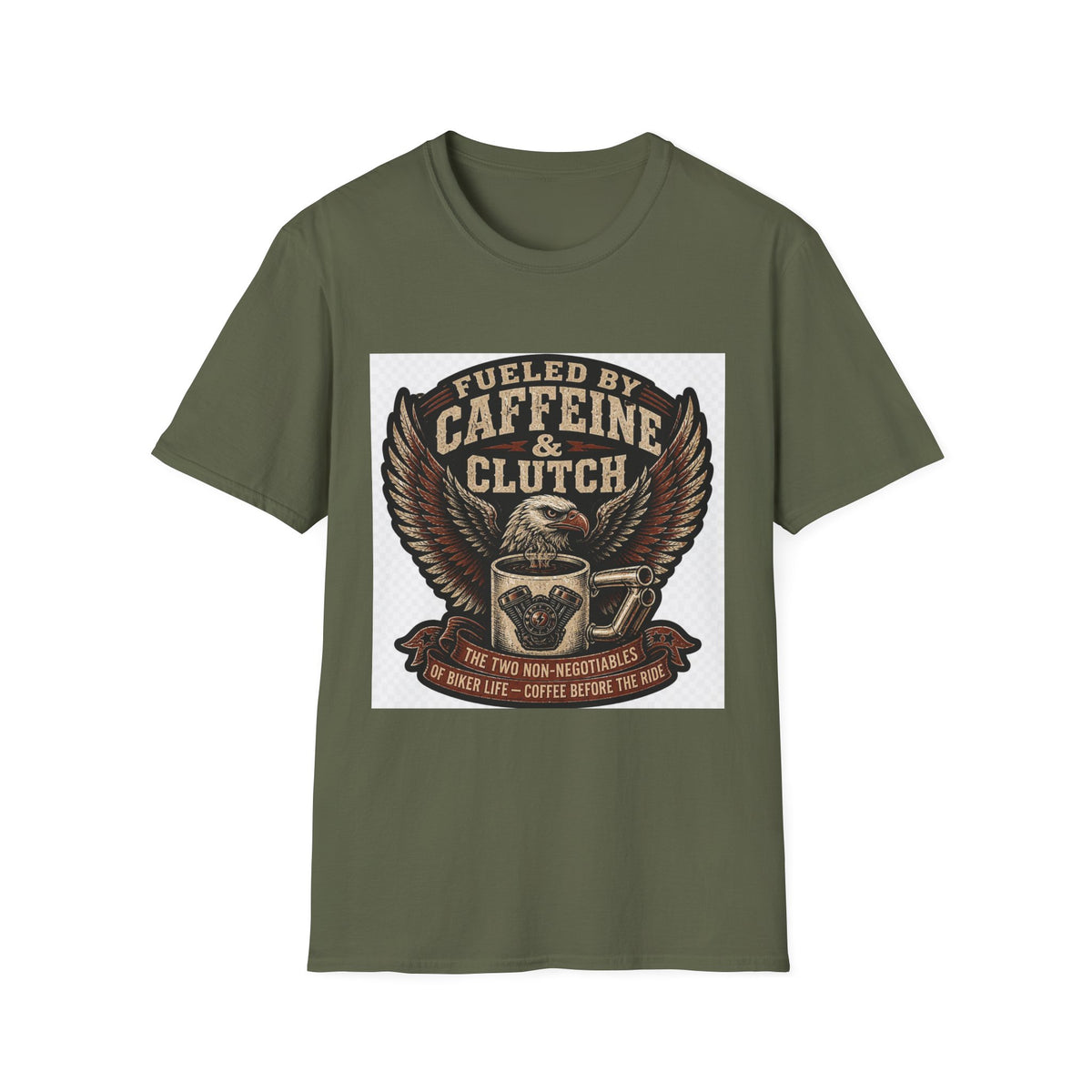 Fueled By Caffeine & Clutch T-Shirt