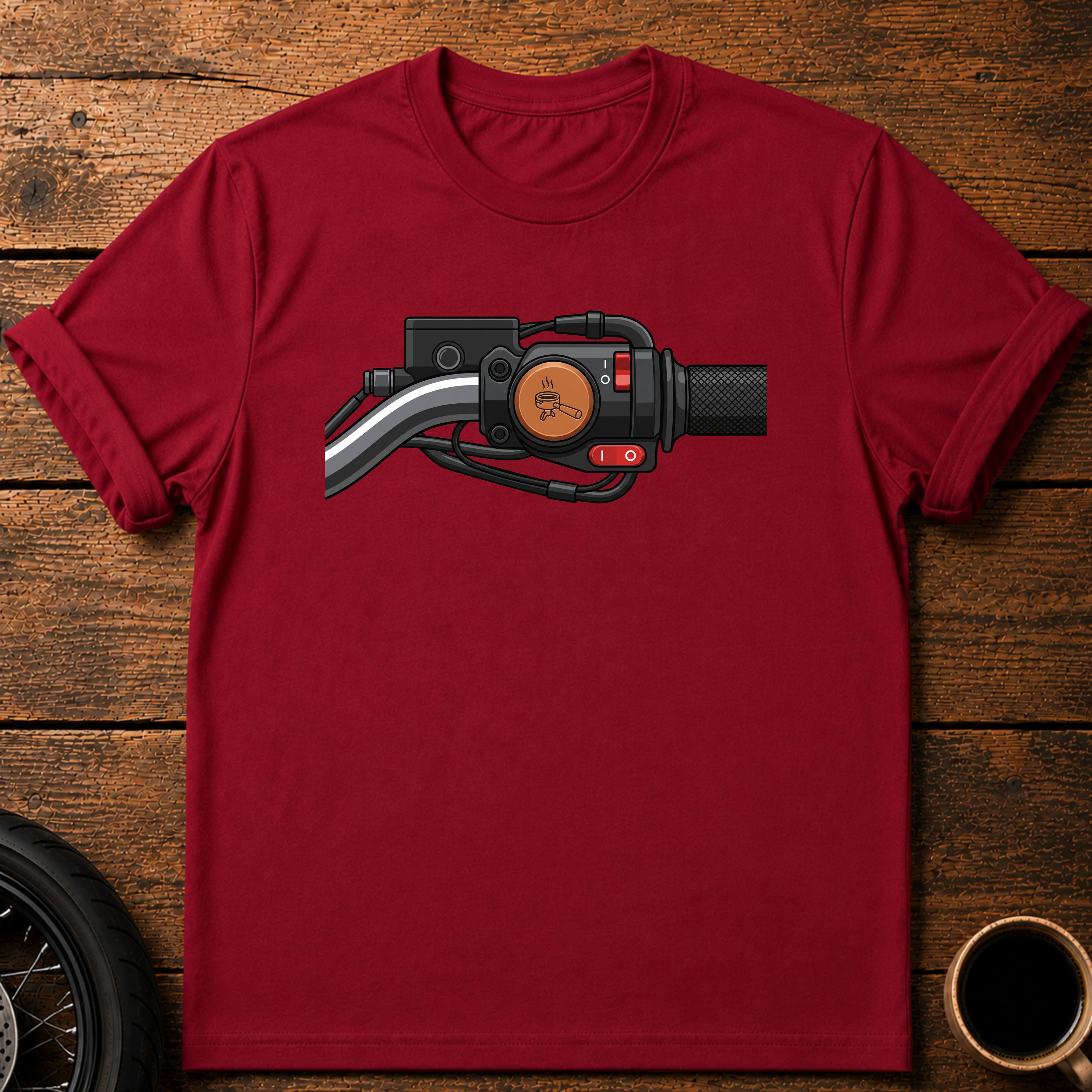 Throttle Coffee T‑Shirt