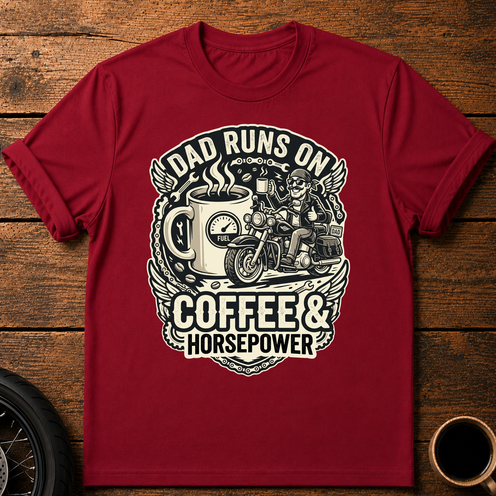 Dad Runs On T‑Shirt
