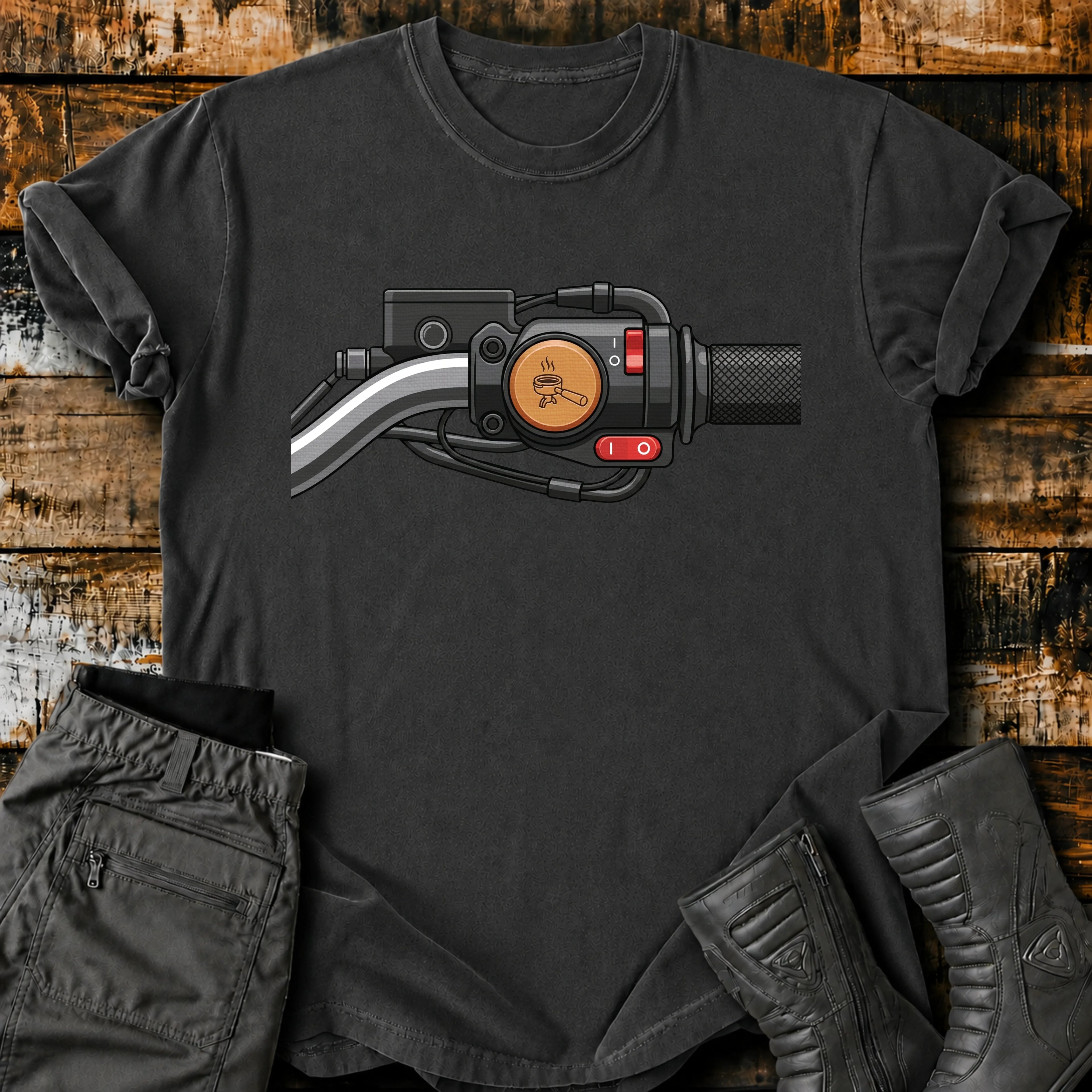 Throttle Coffee T‑Shirt