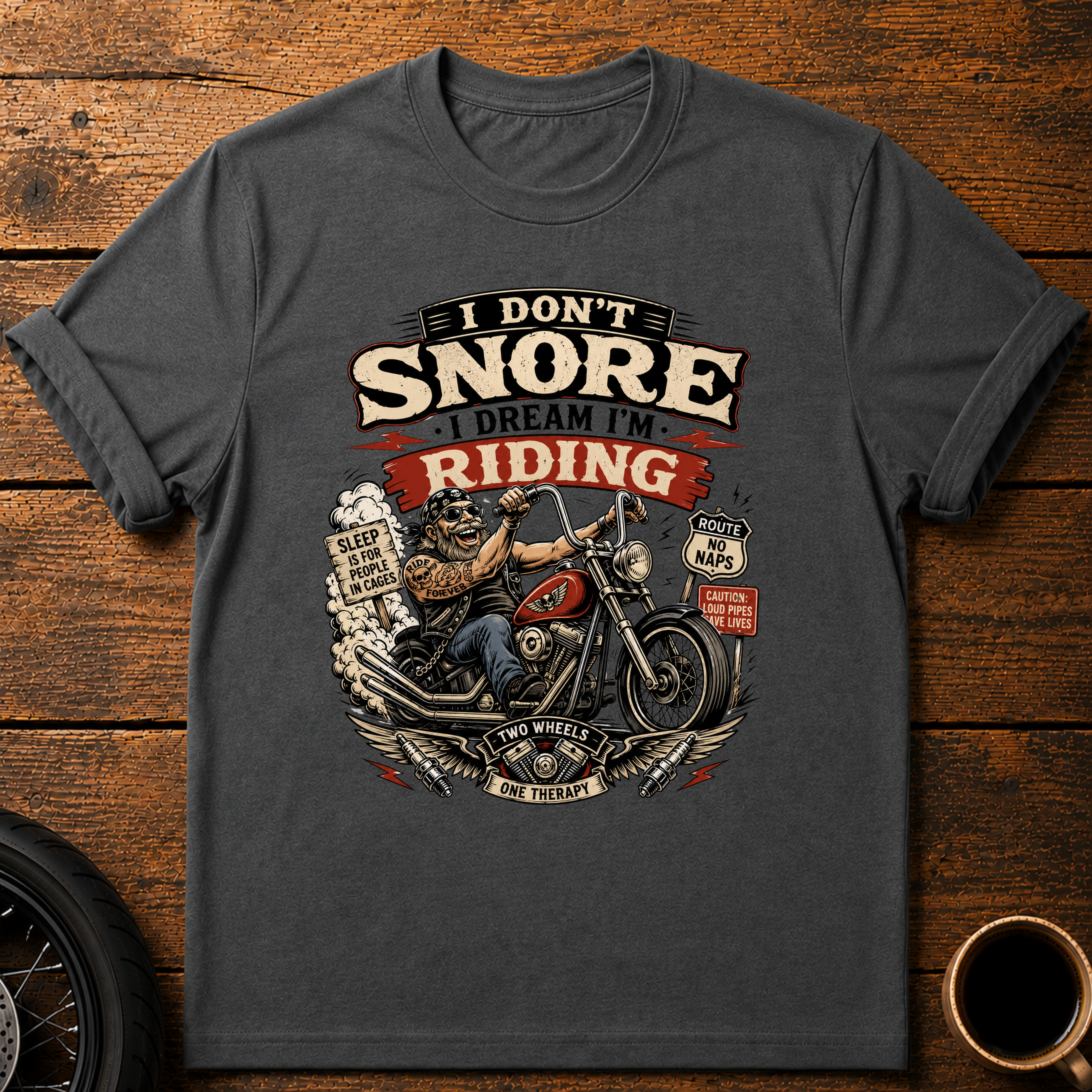 I Don't Snore T‑Shirt