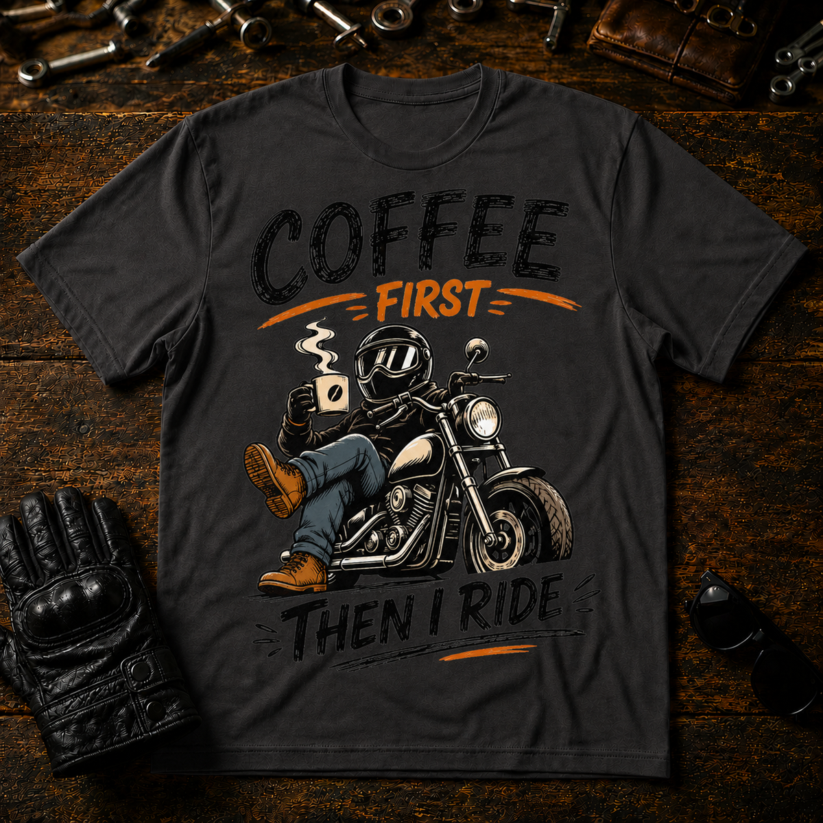 Coffee First T‑Shirt