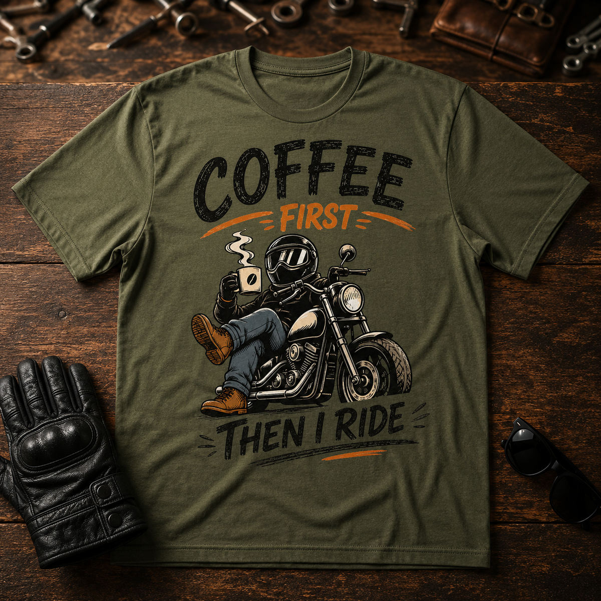 Coffee First T‑Shirt