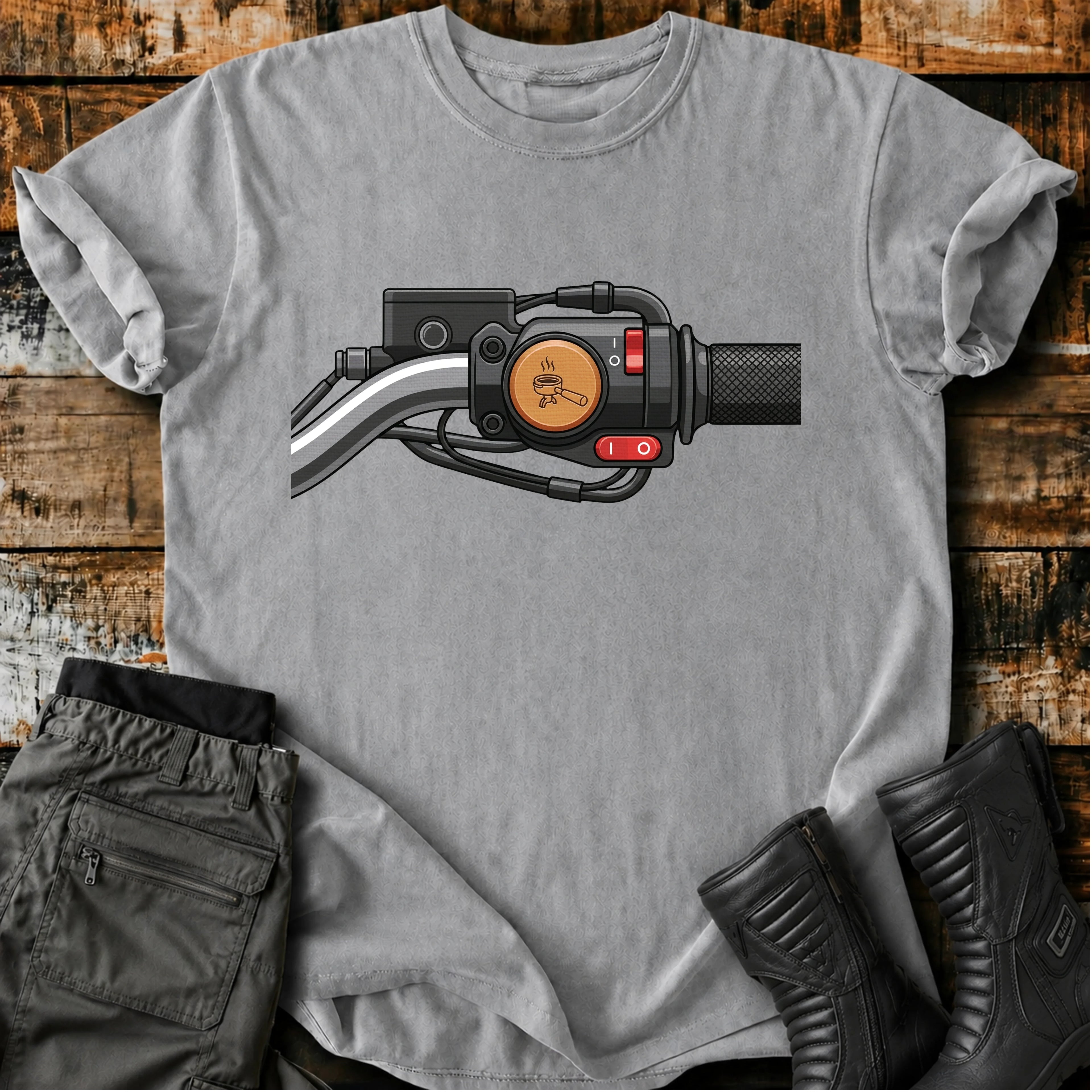 Throttle Coffee T‑Shirt