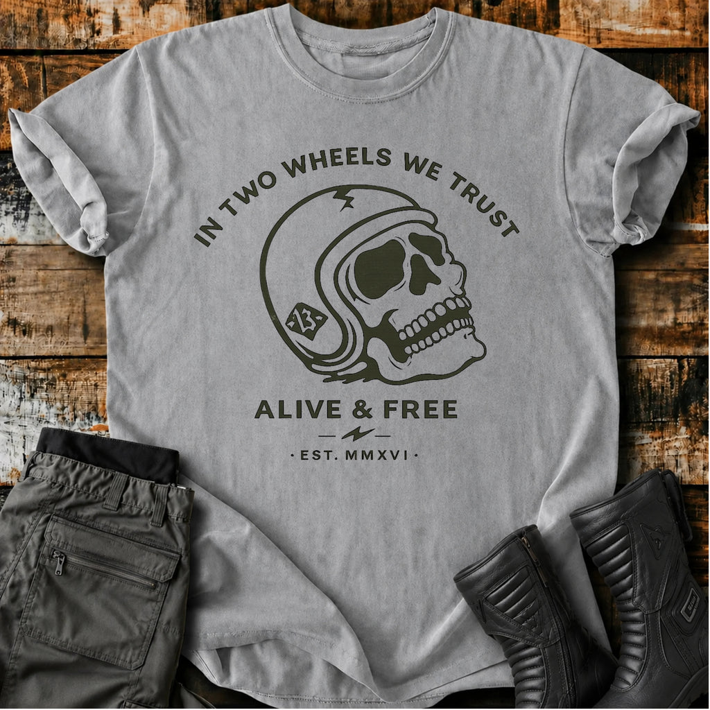 In Two Wheels T‑Shirt