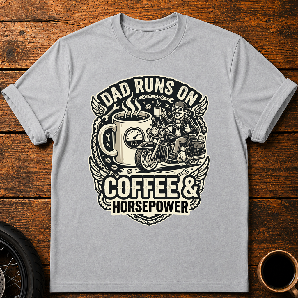 Dad Runs On T‑Shirt