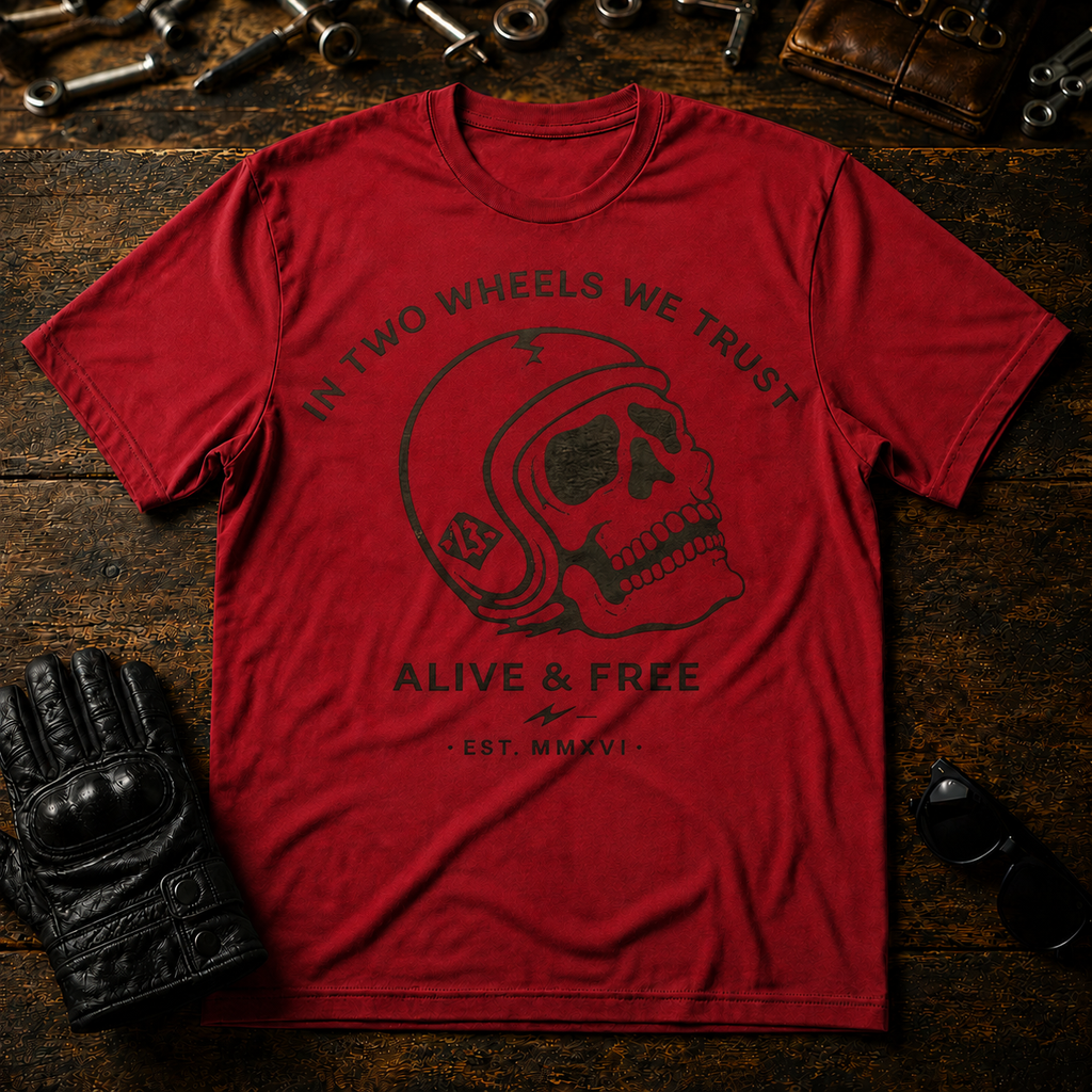 In Two Wheels T‑Shirt