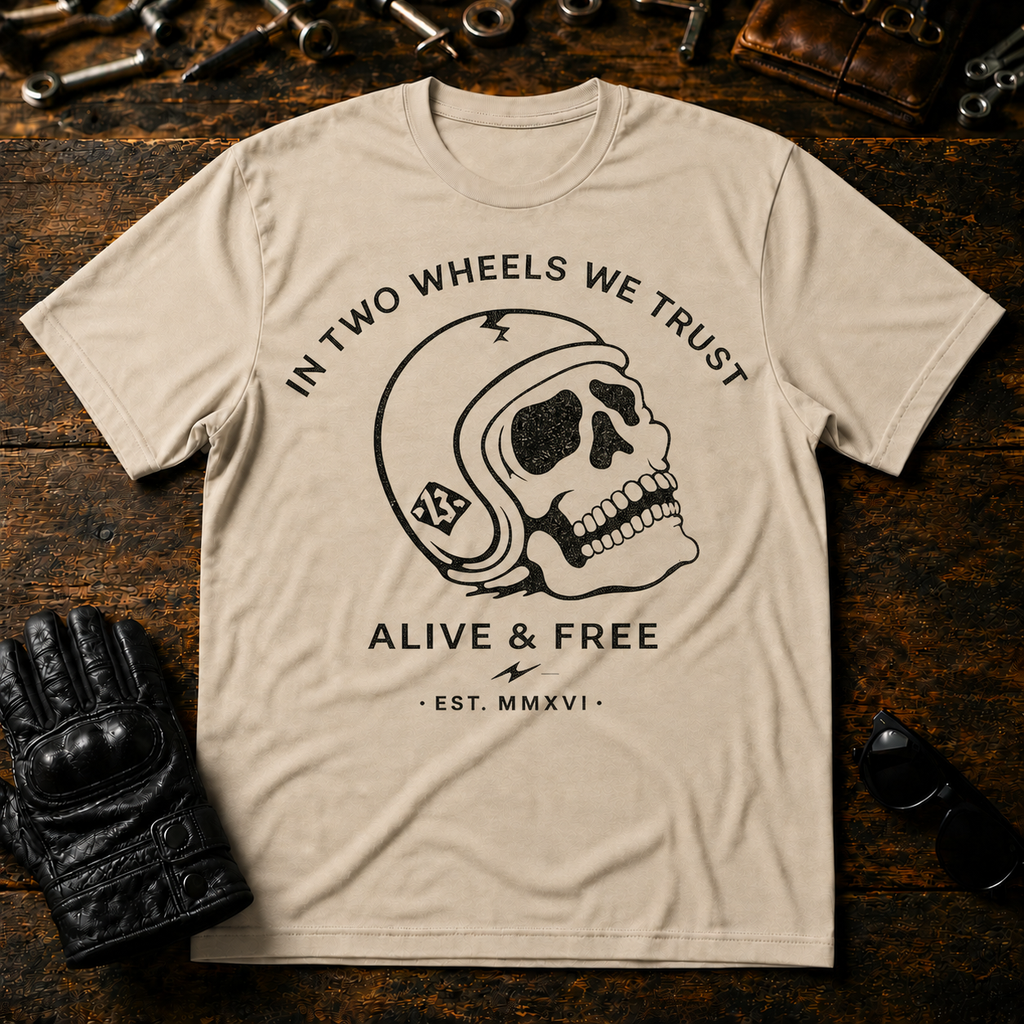 In Two Wheels T‑Shirt