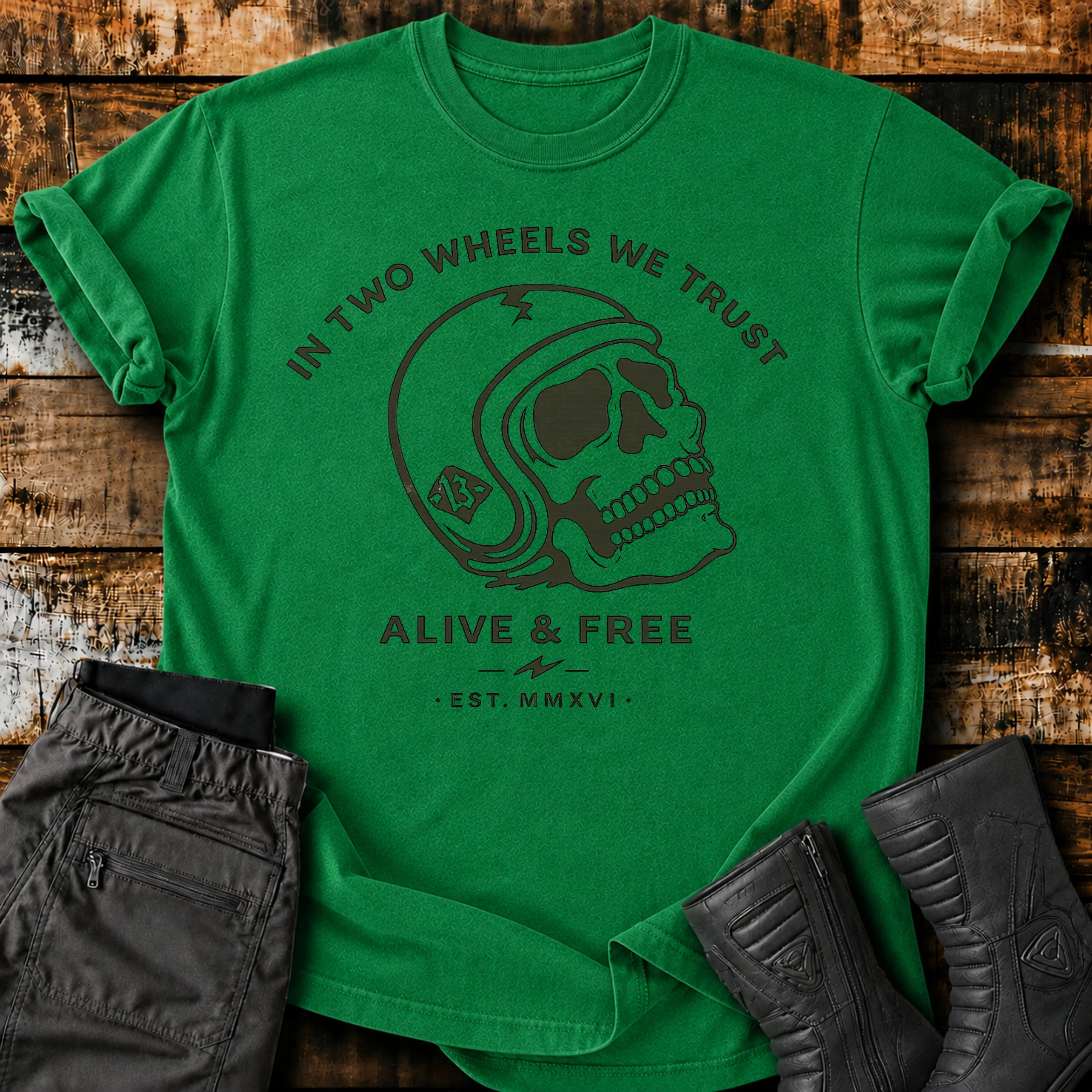 In Two Wheels T‑Shirt