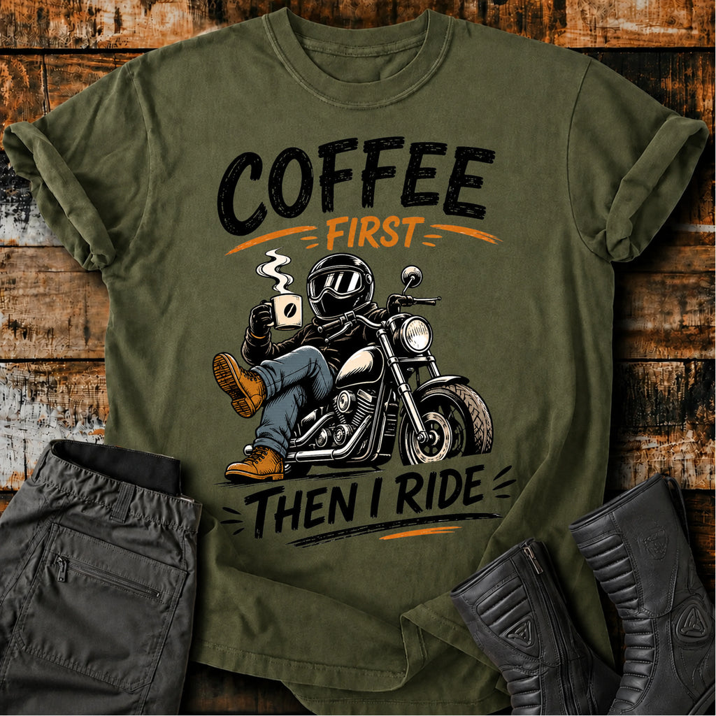 Coffee First T‑Shirt