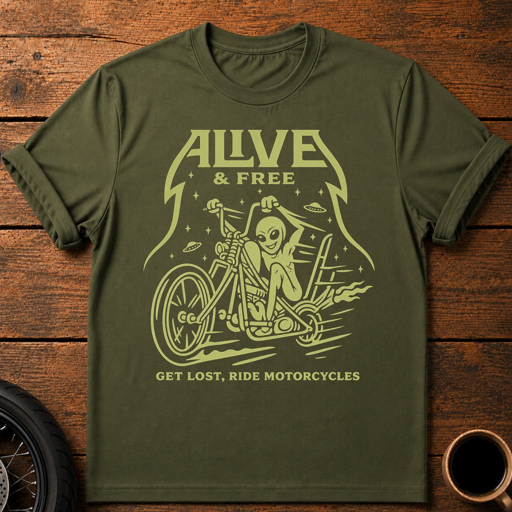 Alive & Free T‑Shirt