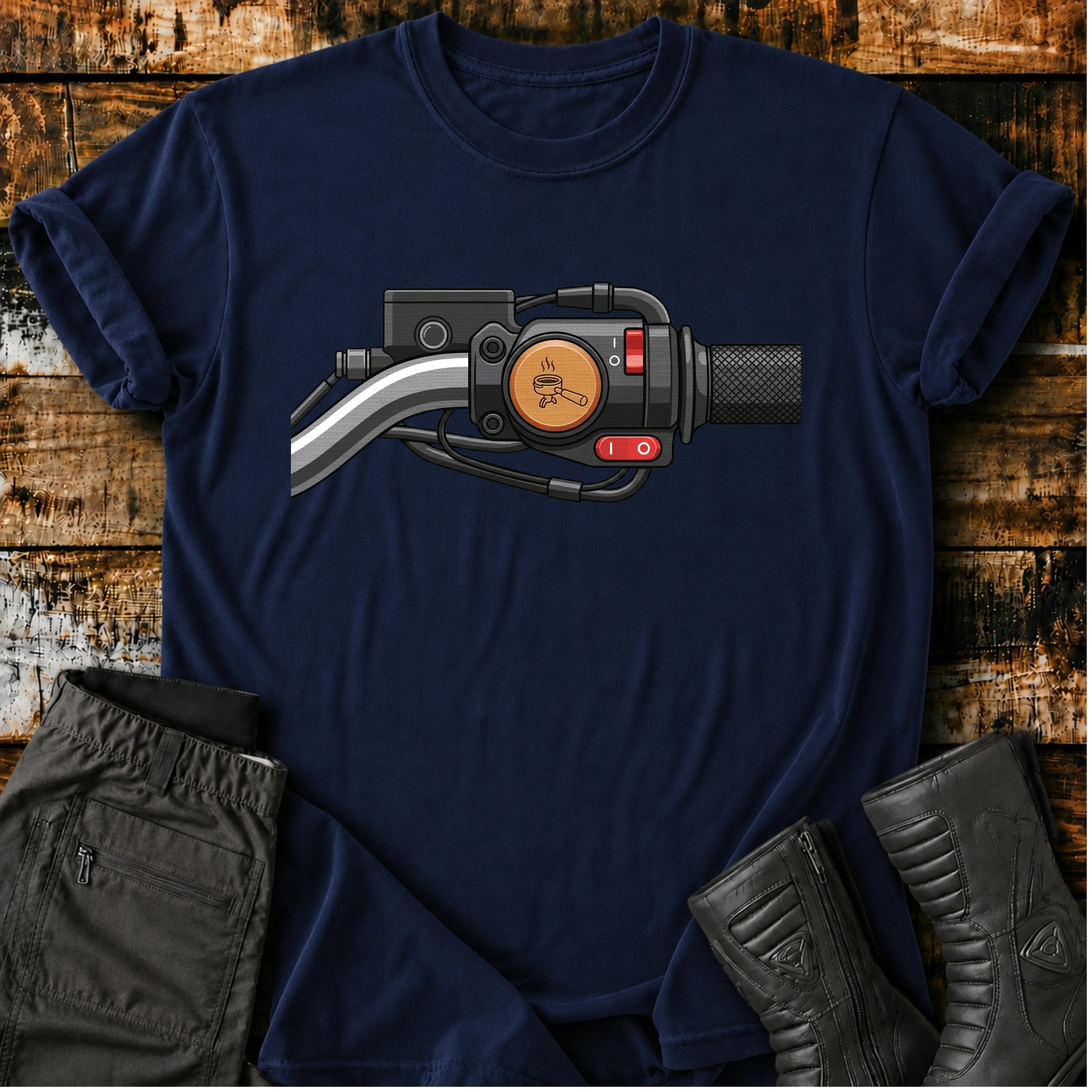 Throttle Coffee T‑Shirt