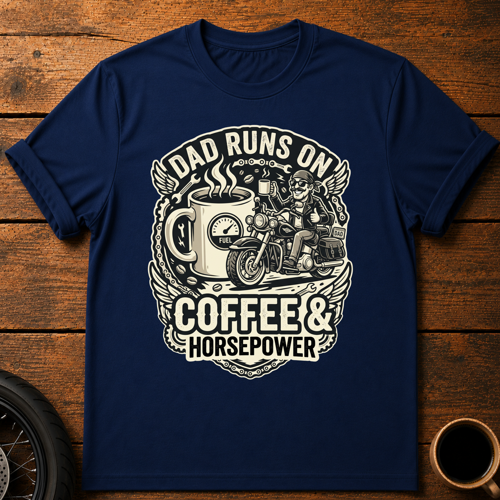Dad Runs On T‑Shirt