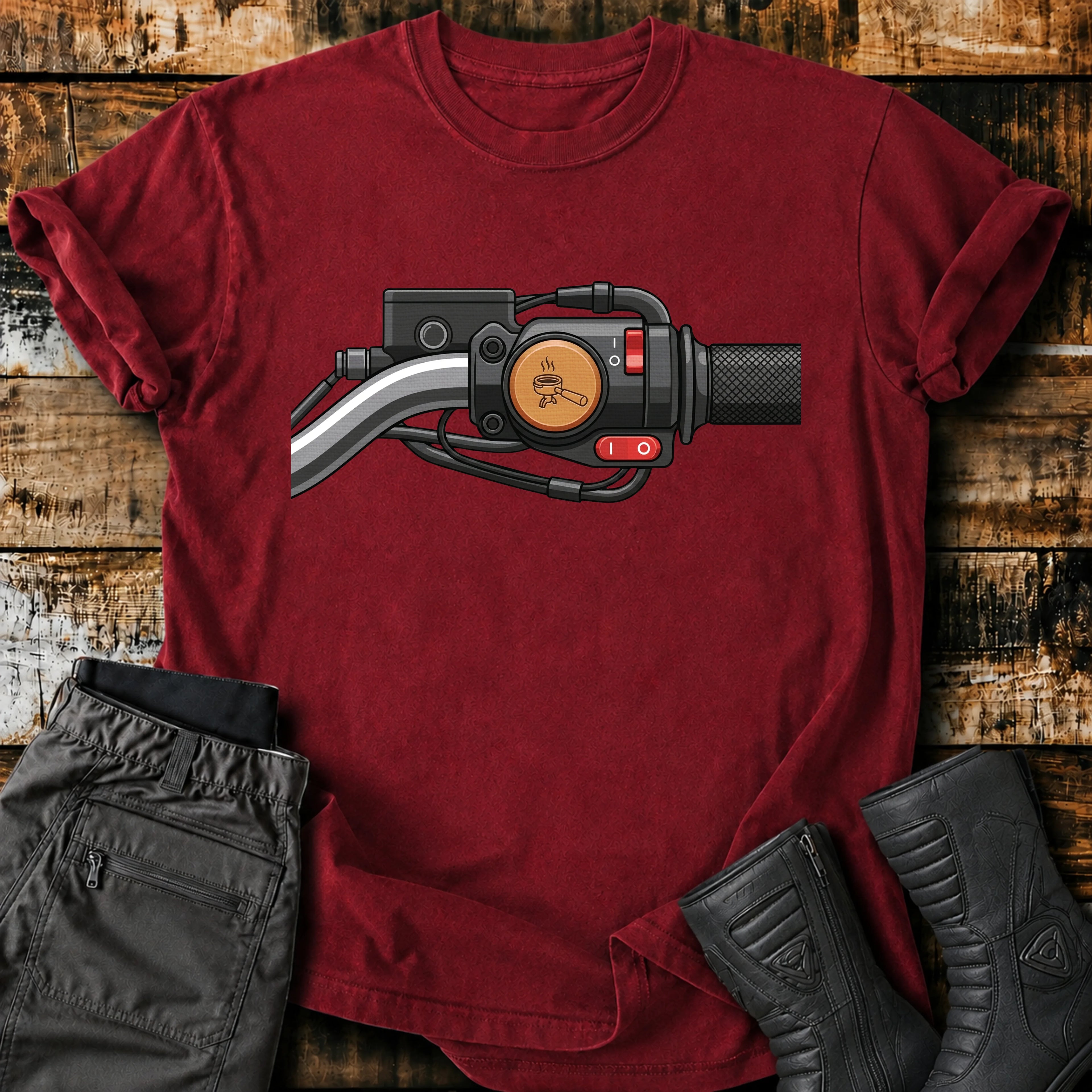 Throttle Coffee T‑Shirt