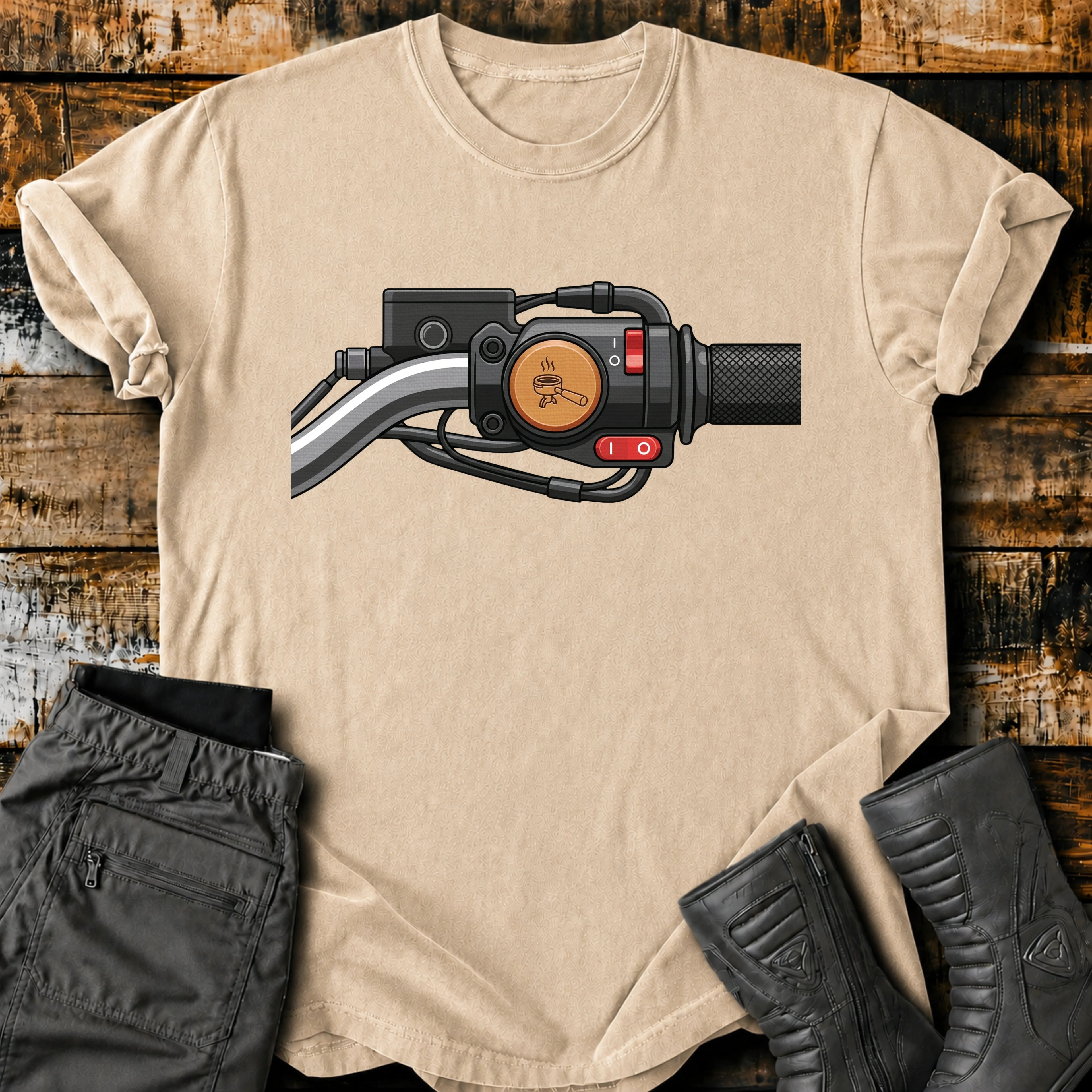 Throttle Coffee T‑Shirt