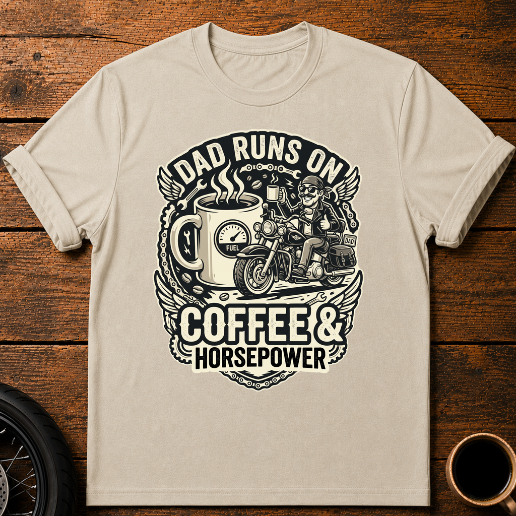 Dad Runs On T‑Shirt