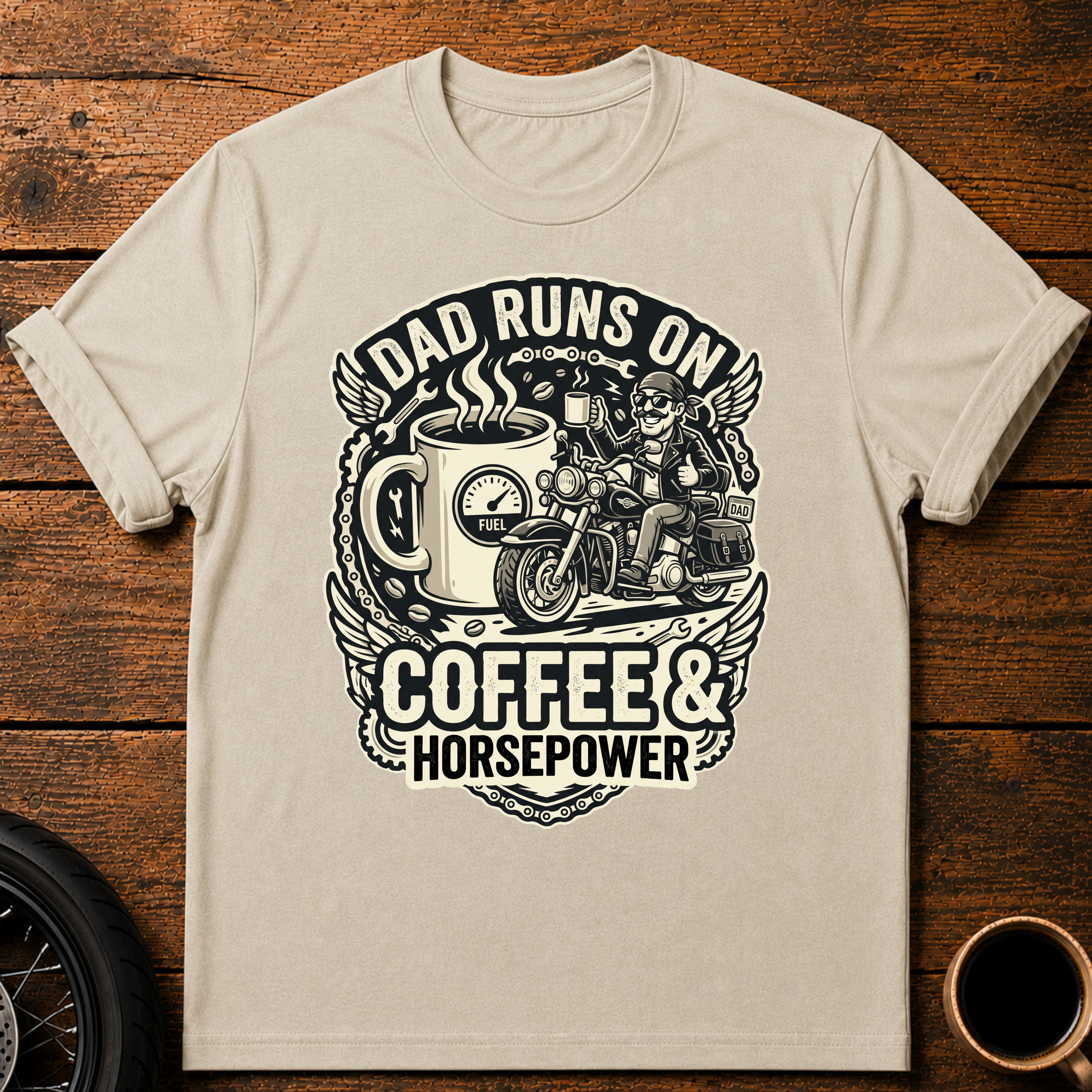 Dad Runs On T‑Shirt